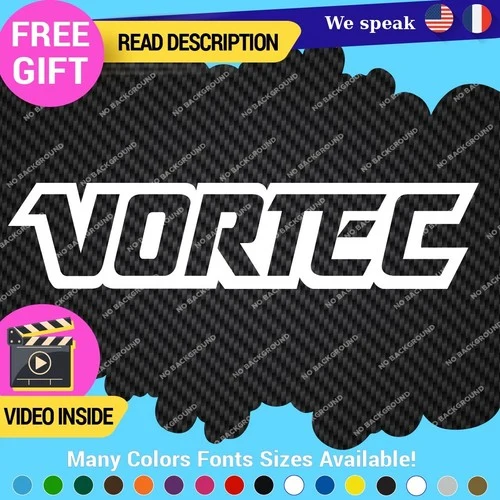 Fits Vortec Vinyl Stickers Decals Sports Cars Racing Hood Truck supercharger