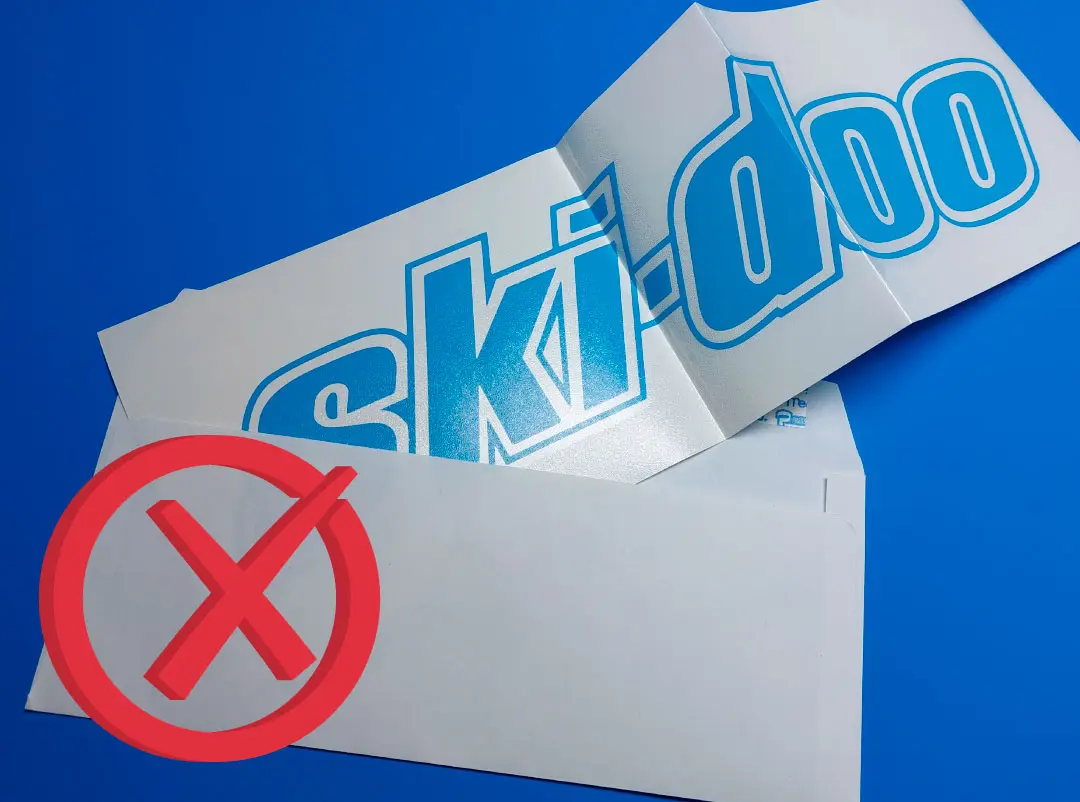 Fits MOTO-SKI Decal Sticker Vinyl Ski moto old snow Vintage Antique Snowmobile