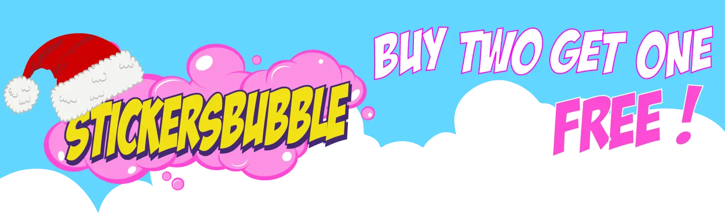 Stickersbubble.com Top Banner Stickers Decals Vinyl