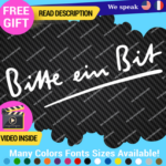 Germany Beer Bitte Ein Bit Stickers Decals Vinyl Bitburger Car Pils German Made - Image 4