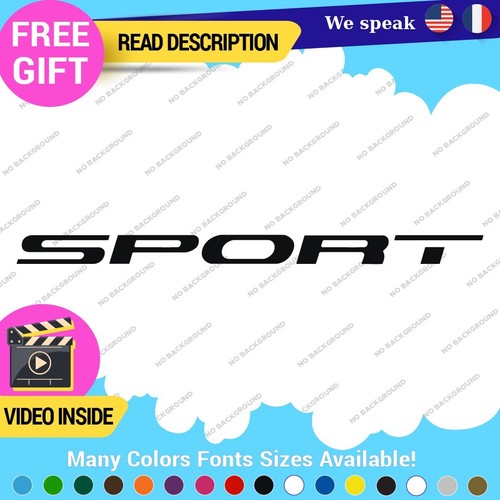 12-12582 Sport 4X4 Off Road 2 All Wheel Drive Decals Stickers Vinyl Truck Bedside 4 X 4 - Image 1