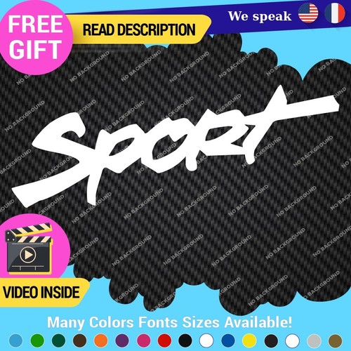 12-12877 Sport 4X4 Off Road 2 All Wheel Drive Decals Stickers Vinyl Truck Bedside 4 X 4 - Image 1