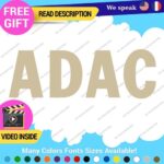 Fits ADAC Decals Stickers Vinyl German Automobile Club Deutch Car Tuning VW BMW - Image 6