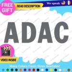 Fits ADAC Decals Stickers Vinyl German Automobile Club Deutch Car Tuning VW BMW - Image 7