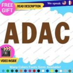 Fits ADAC Decals Stickers Vinyl German Automobile Club Deutch Car Tuning VW BMW - Image 8