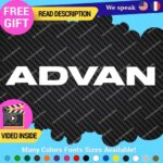 Fits Advan Wheel Sticker Decal Vinyl Yokohama Drift JDM GTR RSX FRS Civic Cap - Image 7