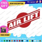 Fits White Air Lift Performance Decals Stickers Vinyl Airmax Suspension Link - Image 2