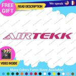 Fits Airtekk Engineering Sticker Decal Air Tekk Manifoil Ride Kit Stage Coilover - Image 7