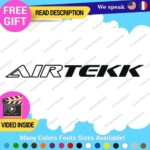 Fits Airtekk Engineering Sticker Decal Air Tekk Manifoil Ride Kit Stage Coil - Image 2