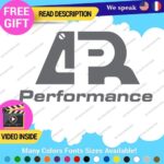 Fits APR Performance Decals Stickers Vinyl Stage III Tuning JDM Motorsport ABS - Image 2