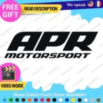Fits APR Performance Decals Stickers Vinyl Stage III Tuning JDM Motorsport ABS - Image 2