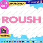 Fits Roush Performance Decals Stickers Vinyl Tuning Racing JDM Ford Mustang Name - Image 3