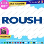 Fits Roush Performance Decals Stickers Vinyl Tuning Racing JDM Ford Mustang Name - Image 8