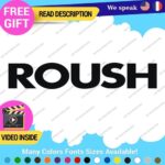 Fits Roush Performance Decals Stickers Vinyl Tuning Racing JDM Ford Mustang Name - Image 2