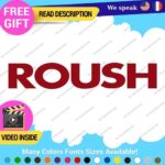 Fits Roush Performance Decals Stickers Vinyl Tuning Racing JDM Ford Mustang Name - Image 5