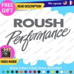 Fits Roush Performance Decals Stickers Vinyl Tuning Racing JDM Ford Mustang Car