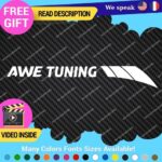 Fits AWE Tuning Decal Stickers Vinyl Exhaust Muffler Intake Right Foiler Coolers