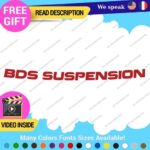 Fits BDS Suspension Stickers Vinyl Decal Lift Kit Arms Coil Bar Steering Curved - Image 6