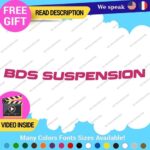 Fits BDS Suspension Stickers Vinyl Decal Lift Kit Arms Coil Bar Steering Curved - Image 8