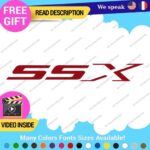 Fits Camaro SSX Decals Stickers Vinyl Chevrolet Z28 RS Chevy Corvette LSX SS - Image 4