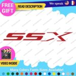 Fits Camaro SSX Decals Stickers Vinyl Chevrolet Z28 RS Chevy Corvette LSX SS - Image 5