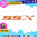 Fits Camaro SSX Decals Stickers Vinyl Chevrolet Z28 RS Chevy Corvette LSX SS - Image 6