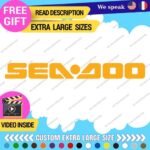 Fits Large Sea Doo Seadoo decals Sticker Vinyl Boat Jetski Watercraft GTX RXT - Image 3