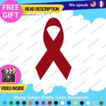 Fits Awareness Ribbon Breast Decals Stickers Vinyl Cancer Pink Survivor Memorial - Image 3