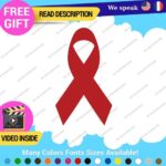 Fits Awareness Ribbon Breast Decals Stickers Vinyl Cancer Pink Survivor Memorial - Image 4