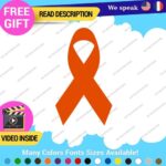 Fits Awareness Ribbon Breast Decals Stickers Vinyl Cancer Pink Survivor Memorial - Image 5