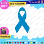 Fits Awareness Ribbon Breast Decals Stickers Vinyl Cancer Pink Survivor Memorial - Image 7