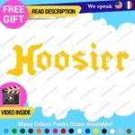 Fits Hoosier Tires Decal Sticker Vinyl Kart Mx Slick Mag Rims Drag Radial Tu... - Image 3