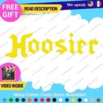 Fits Hoosier Tires Decal Sticker Vinyl Kart Mx Slick Mag Rims Drag Radial Tu... - Image 4