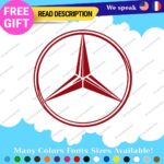 Fits Mercedes Decals Stickers Vinyl AMG Performance Driving  Sport Wheels Badge - Image 5