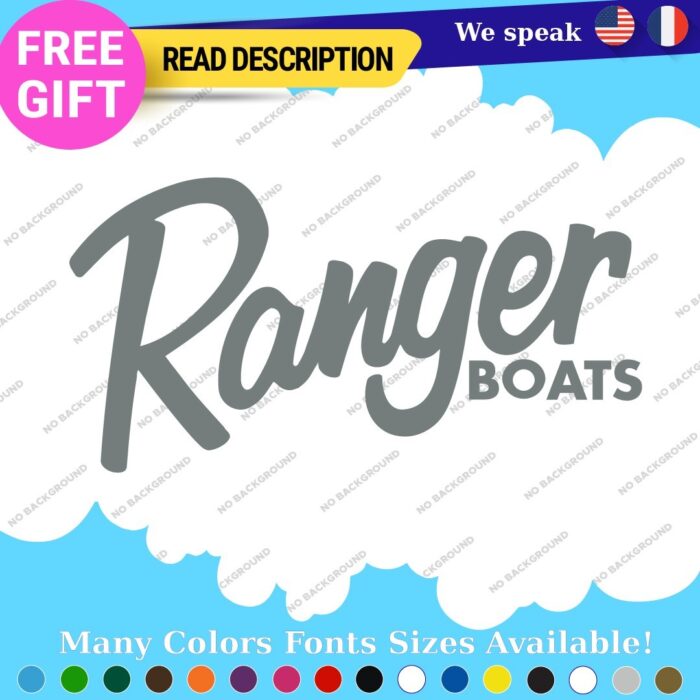 Fits Ranger Fishing  Boat Decals stickers Vinyl Bass  VS VX Trail Armor Vintage - Image 11