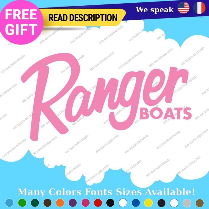 Fits Ranger Fishing  Boat Decals stickers Vinyl Bass  VS VX Trail Armor Vintage - Image 8