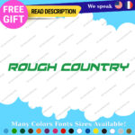 Fits Rough Country Name Large Decals Stickers Suspension Off Road 4x4 Lift Kit - Image 12