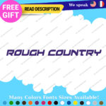 Fits Rough Country Name Large Decals Stickers Suspension Off Road 4x4 Lift Kit - Image 6