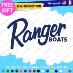 Fits Ranger Fishing  Boat Decals stickers Vinyl Bass  VS VX Trail Armor Vintage - Image 17