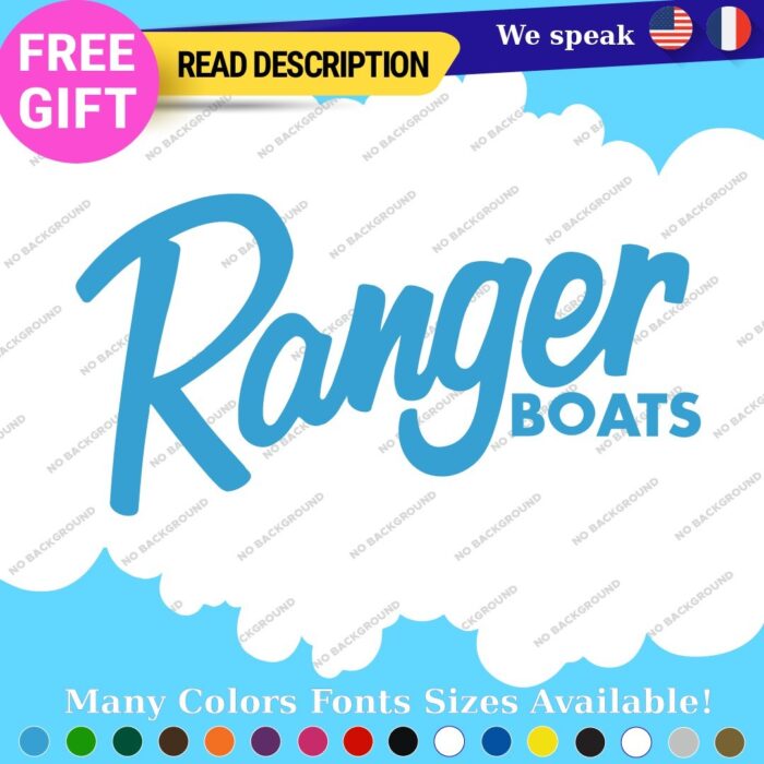 Fits Ranger Fishing  Boat Decals stickers Vinyl Bass  VS VX Trail Armor Vintage - Image 25
