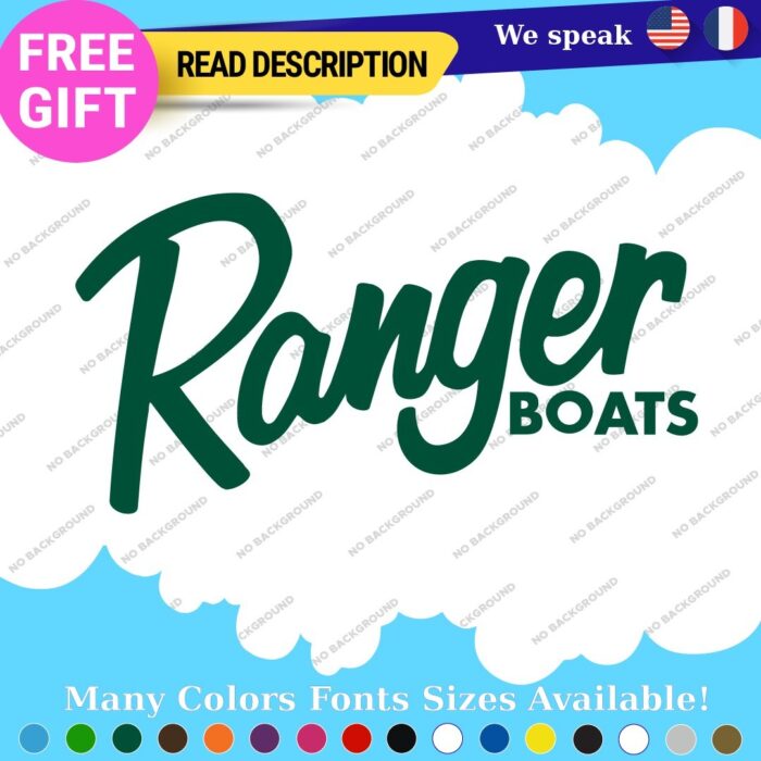 Fits Ranger Fishing  Boat Decals stickers Vinyl Bass  VS VX Trail Armor Vintage - Image 26