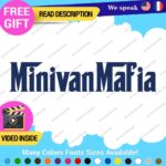 Mini Van Mafia Decals Stickers Vinyl Car Race Drift Lowered JDM Scrape Tunning - Image 11