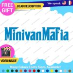 Mini Van Mafia Decals Stickers Vinyl Car Race Drift Lowered JDM Scrape Tunning - Image 13