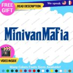 Mini Van Mafia Decals Stickers Vinyl Car Race Drift Lowered JDM Scrape Tunning - Image 14