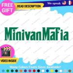 Mini Van Mafia Decals Stickers Vinyl Car Race Drift Lowered JDM Scrape Tunning - Image 15