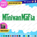 Mini Van Mafia Decals Stickers Vinyl Car Race Drift Lowered JDM Scrape Tunning - Image 16