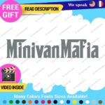 Mini Van Mafia Decals Stickers Vinyl Car Race Drift Lowered JDM Scrape Tunning - Image 18