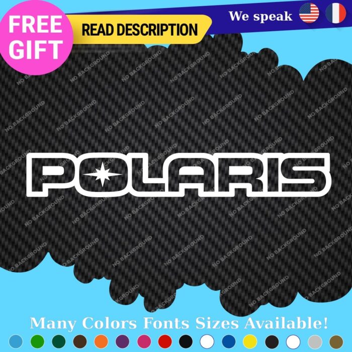 Fit Polaris Decals Stickers Vinyl vintage Outline racing assault indy axys snow - Image 13