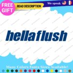 Fits Hellaflush Decals Stickers Vinyl Low Ride Car Tires Fenders Rim Mag Flush - Image 13