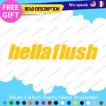 Fits Hellaflush Decals Stickers Vinyl Low Ride Car Tires Fenders Rim Mag Flush - Image 4